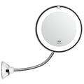 10x Magnifying LED Mirror with Suction Cup
