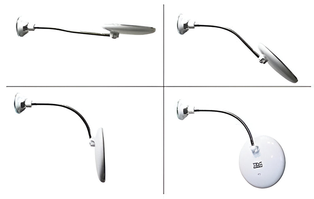 10x Magnifying LED Mirror with Suction Cup