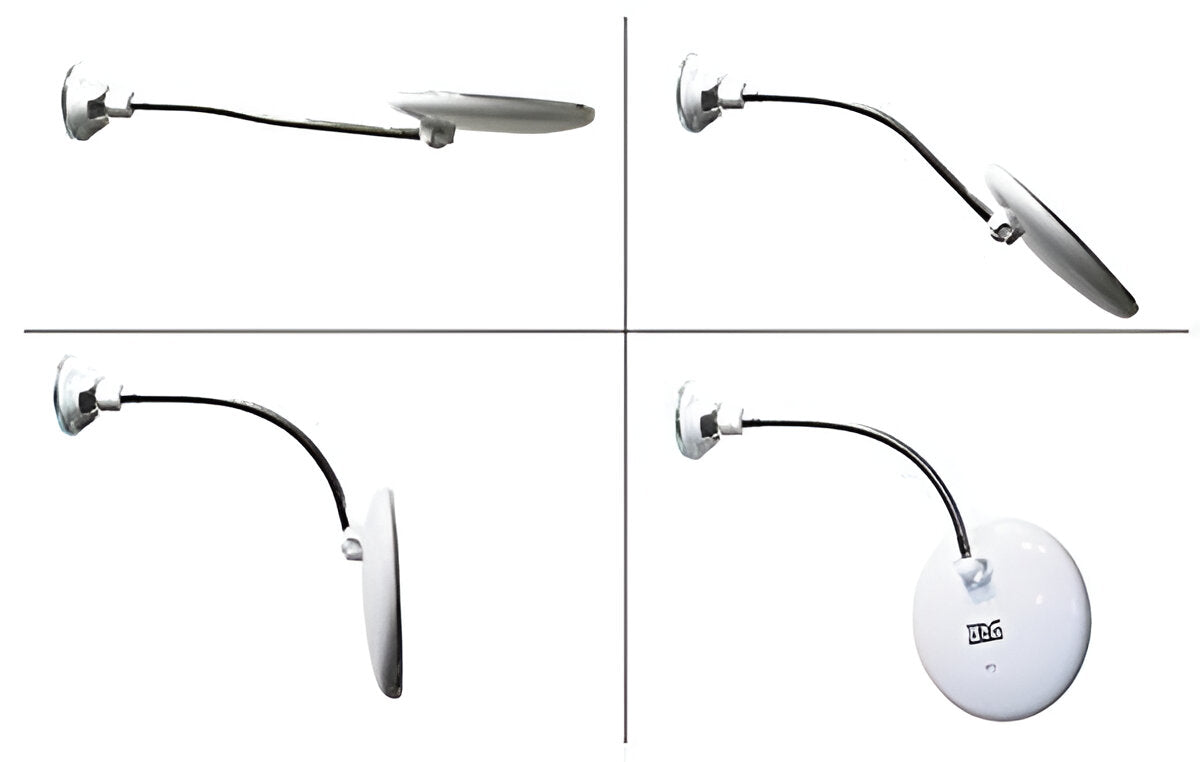 10x Magnifying LED Mirror with Suction Cup