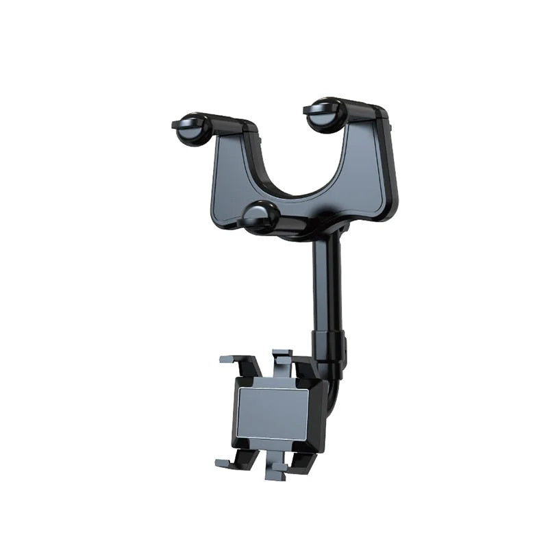 360° Rotating Car Mirror Phone Holder
