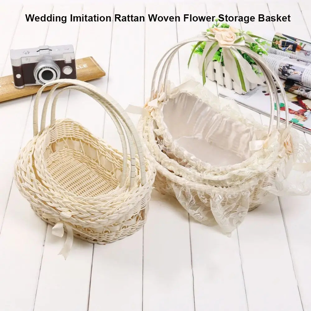 Rattan Storage Basket — Woven Home Organiser