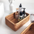 Oval Woven Basket — Bathroom Storage