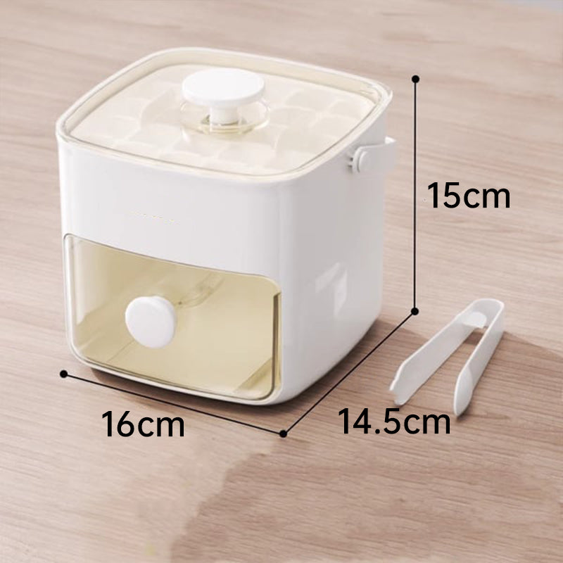 2-Stage Push-In Ice Cube Tray