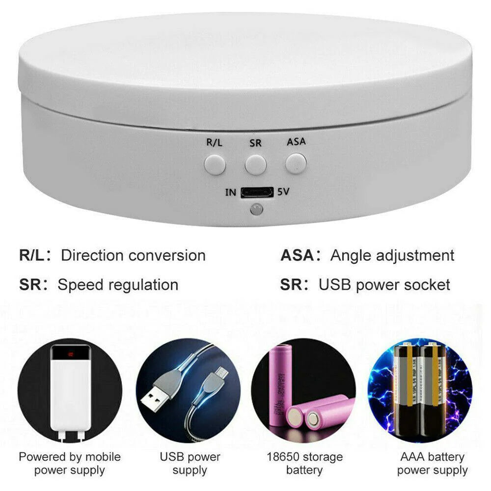 360° Motorized Rotating Display Stand