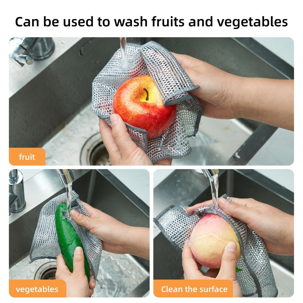 20-Pack Reusable Cleaning Cloths