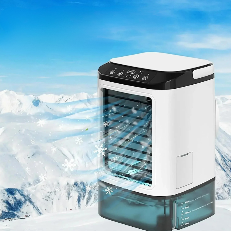 3-Speed Portable Air Cooler with Ultrasonic Cooling