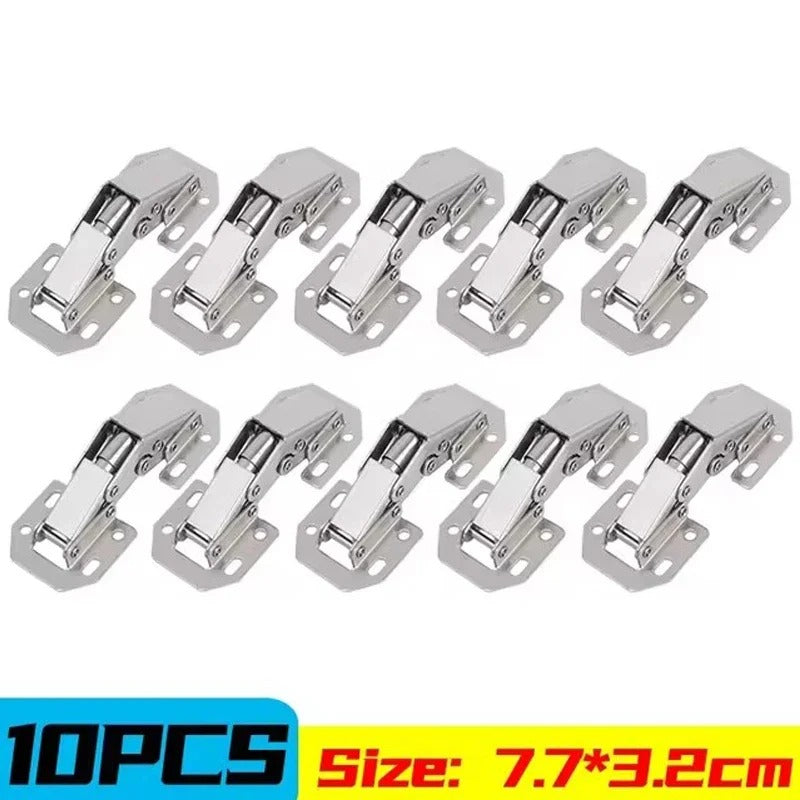 10-Pack Soft-Close Cabinet Hinges