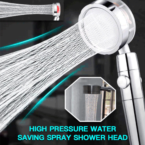 360° Rotatable High-Pressure Shower Head