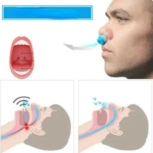 2-in-1 Anti-Snore Nose Clip & Air Purifier