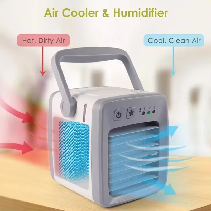 4-in-1 Portable Air Conditioner, Humidifier & Purifier