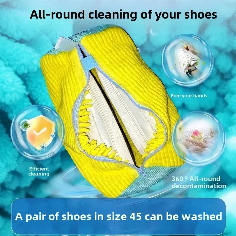 2-Pack Mesh Shoe Washing Bags for Laundry