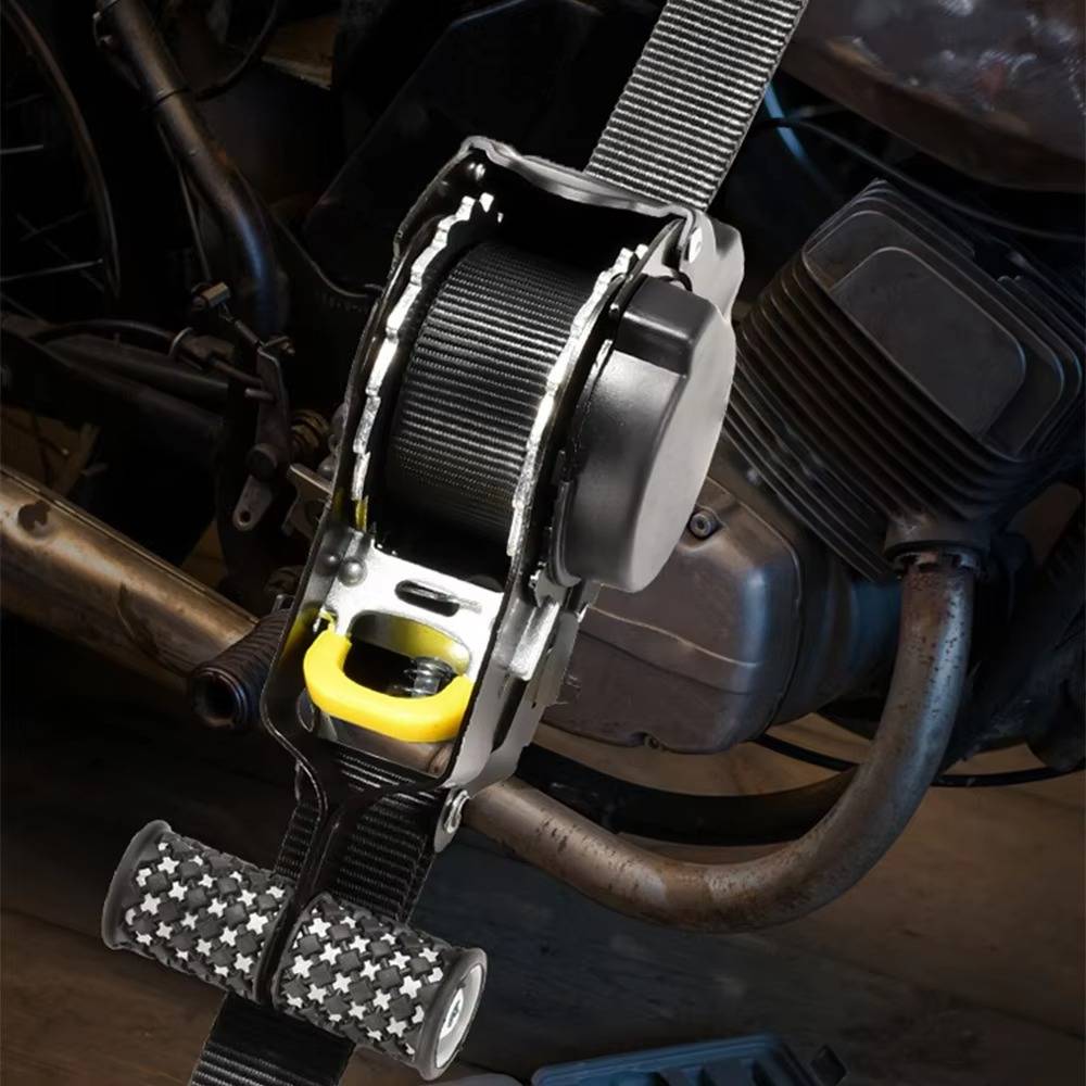 2-Set Retractable Ratchet Straps