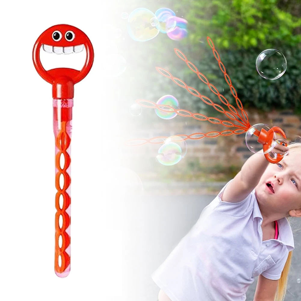 32-Hole Smiling Face Bubble Wand