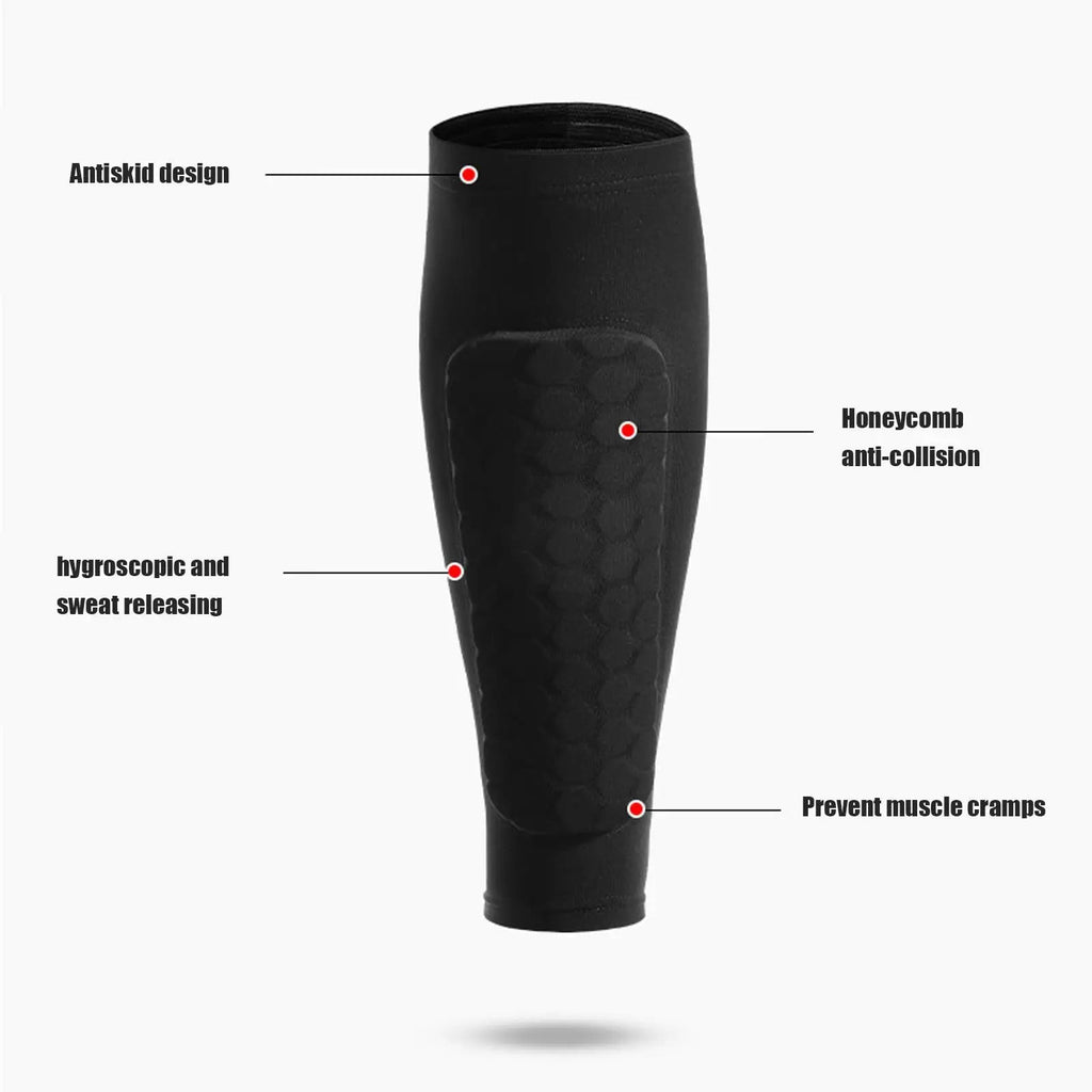 Honeycomb Soccer Shin Guards (1 Pair)
