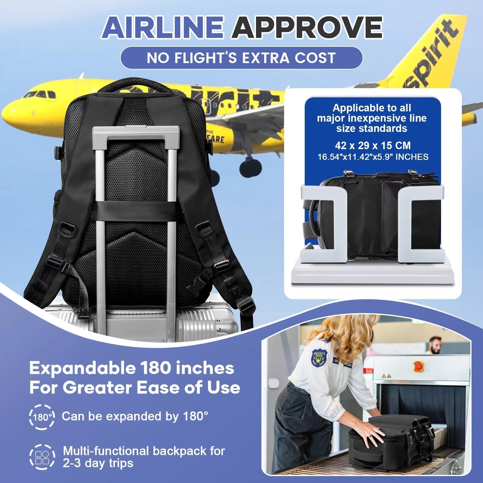 15.6-inch Travel Laptop Backpack
