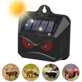 2-Pack Solar Ultrasonic Animal Repellent