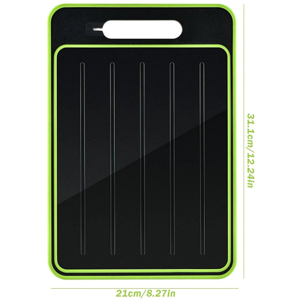 4-in-1 Cutting Board with Defrosting Tray
