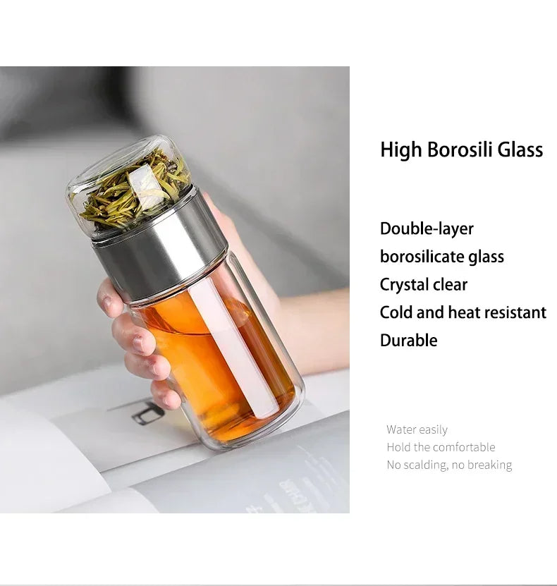 430ml Borosilicate Glass Tea Infuser