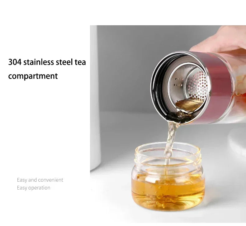430ml Borosilicate Glass Tea Infuser