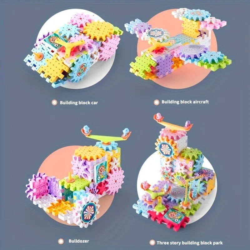 263-Piece Kids' Building Blocks Kit