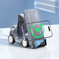 5-in-1 Forklift Wireless Charger with Alarm Clock & Night Light
