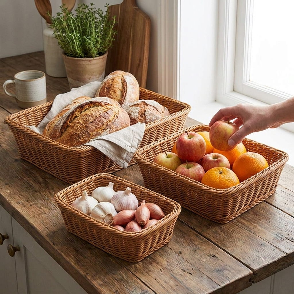 Cotton Rope Basket — Soft Woven Organiser