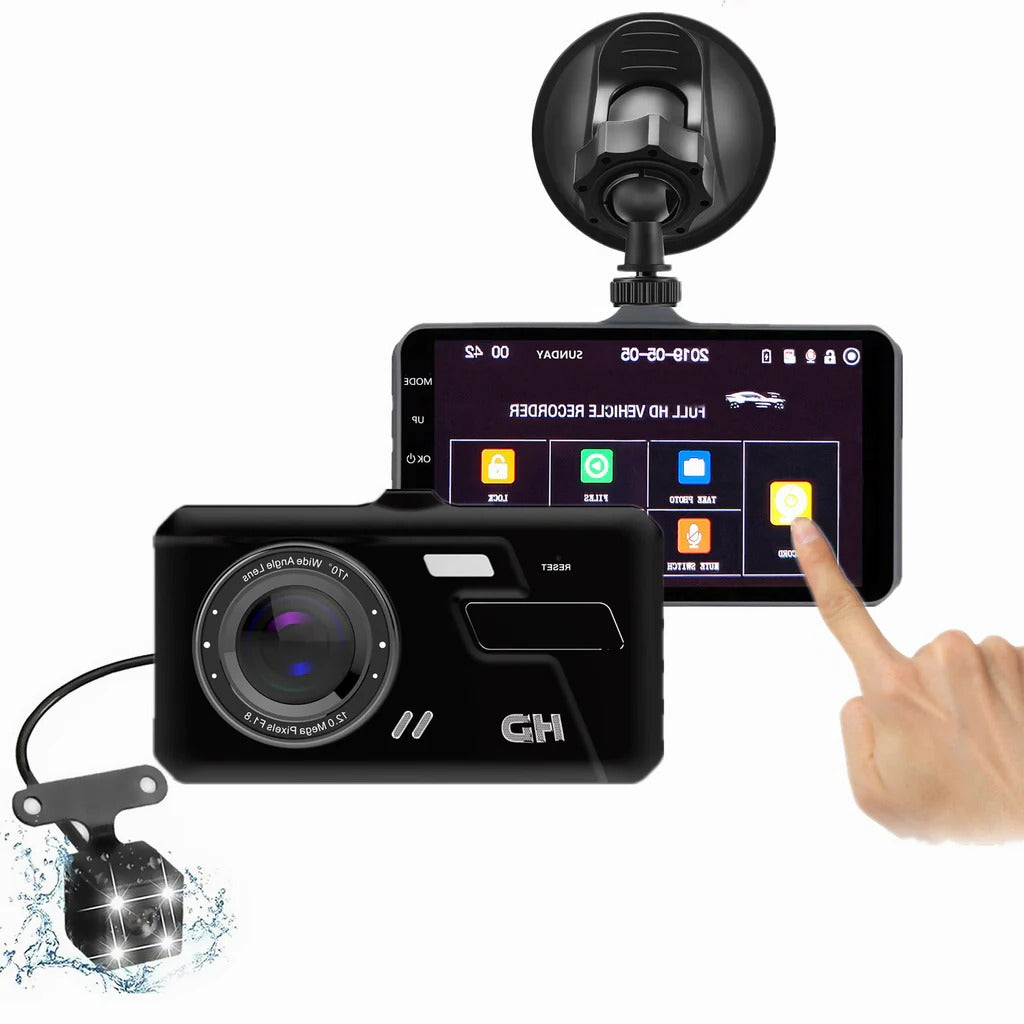 1080p Full HD Front & Rear Dash Cam