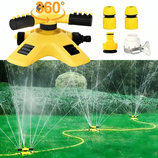 360° Rotating Lawn Sprinkler
