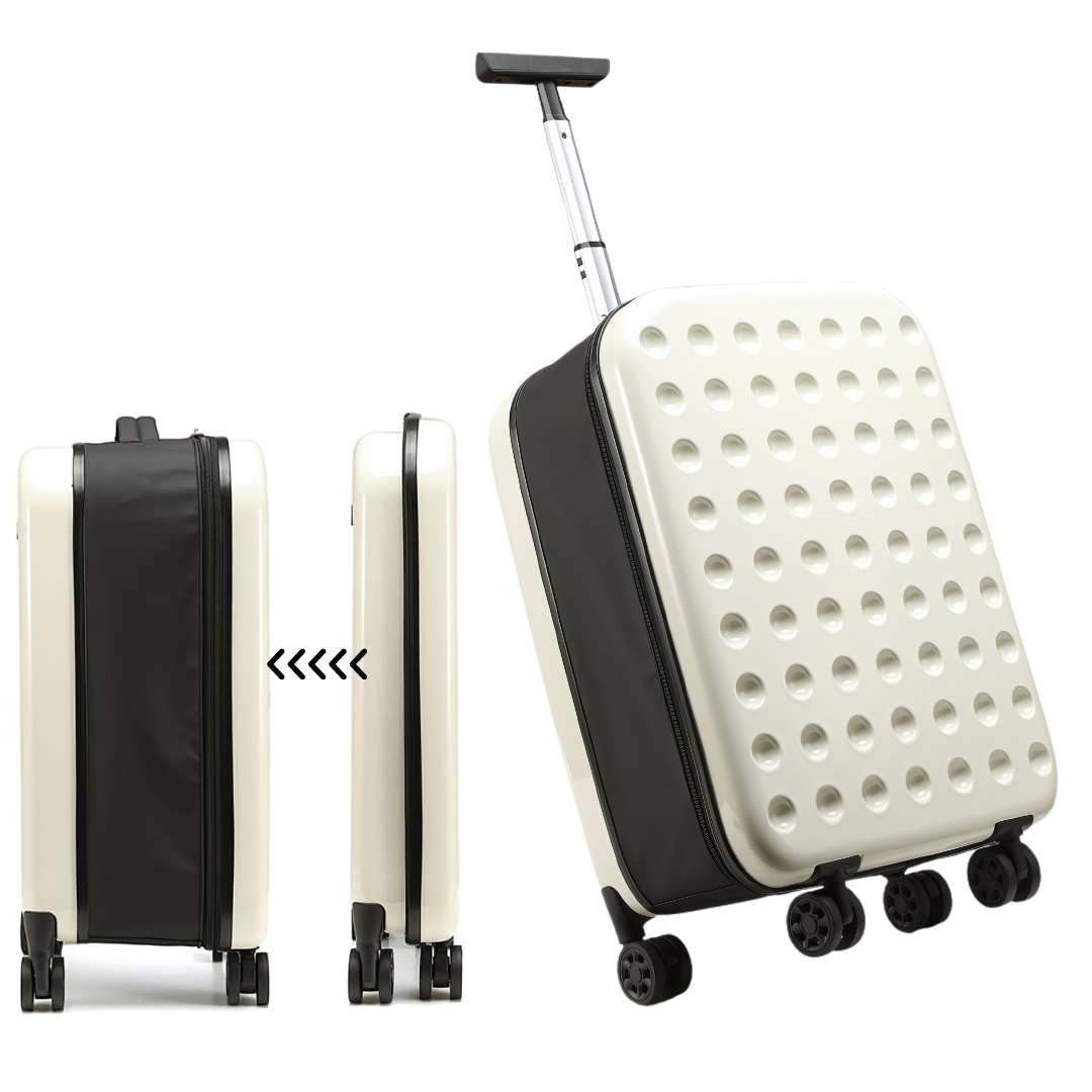 360° Foldable Travel Suitcase with Wheels