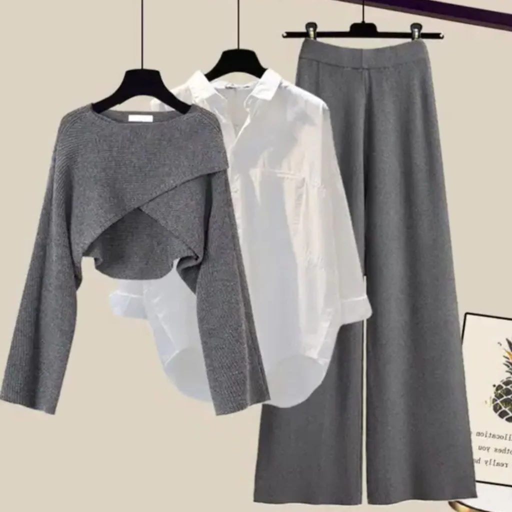 3-Piece Comfortable Chic Dress Set