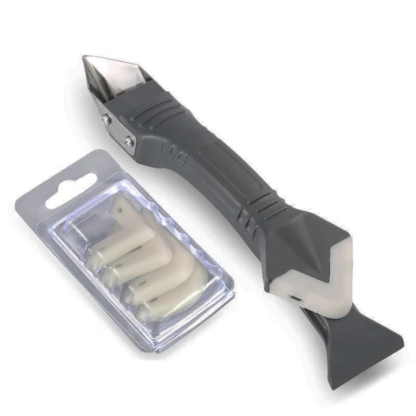 3-in-1 Silicone Caulk Remover & Finishing Tool