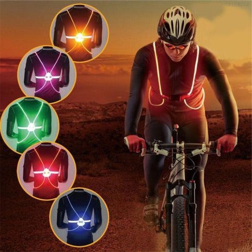 360° Reflective LED Flashing Safety Vest