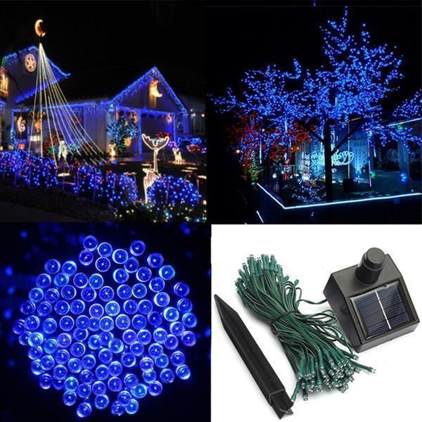 17m Solar-Powered Fairy Lights (100 LED)