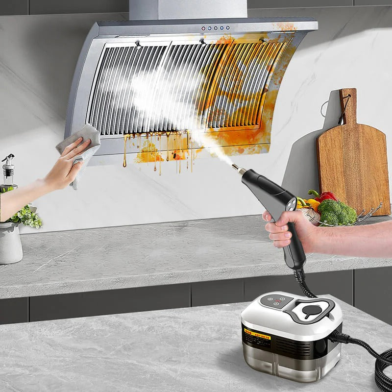 2500W High-Pressure Steam Cleaner with Gloves