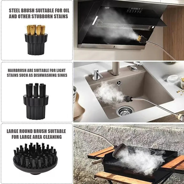 2500W High-Pressure Steam Cleaner with Gloves