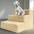 3-Step Portable Dog Stairs for Tall Beds