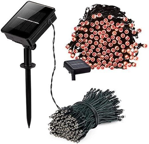 17m Solar-Powered Fairy Lights (100 LED)