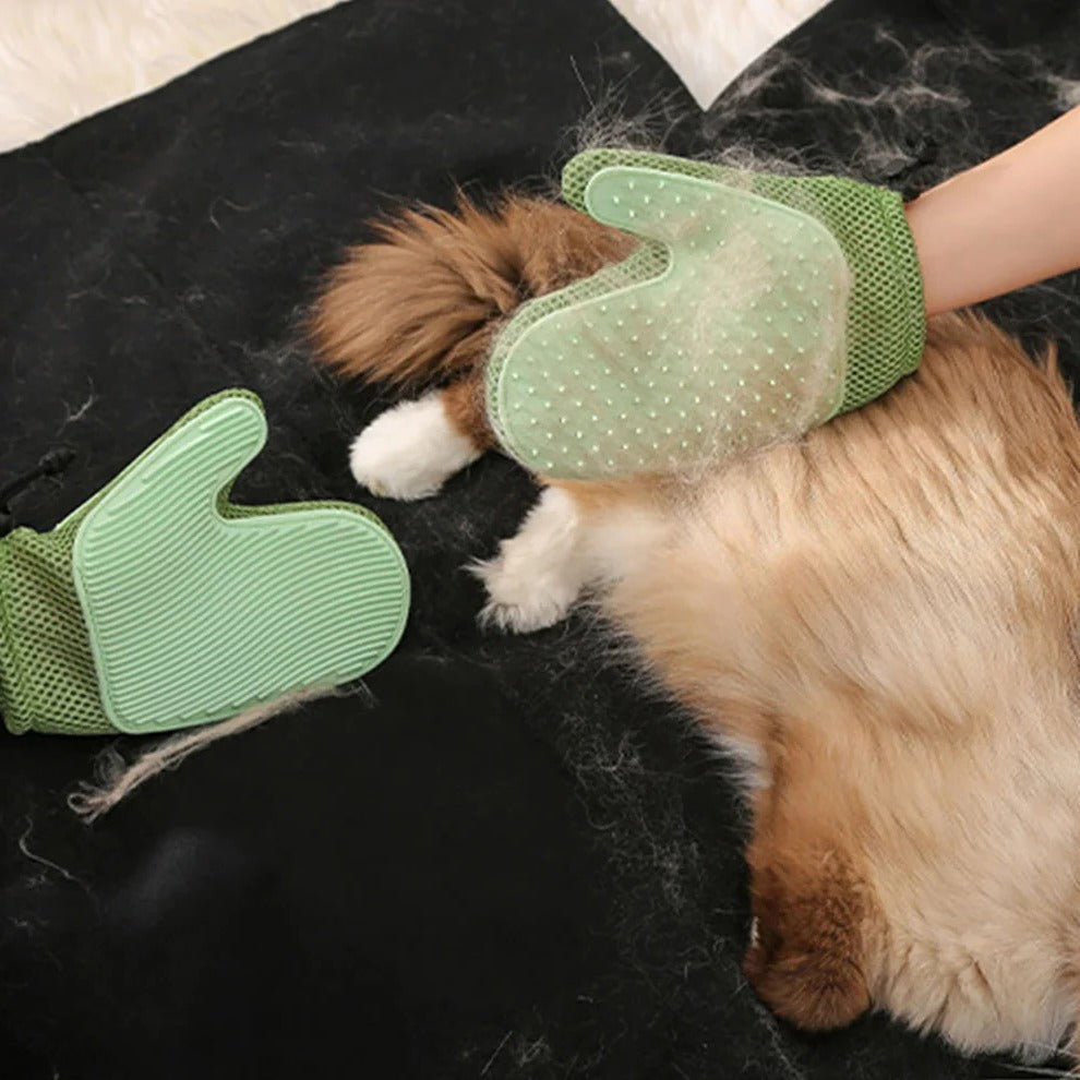 2-in-1 Cat Grooming Glove