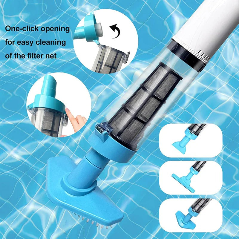 3-in-1 Cordless Rechargeable Pool Vacuum Cleaner