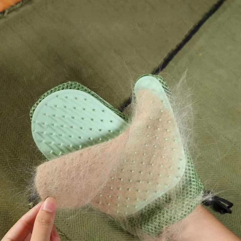2-in-1 Cat Grooming Glove