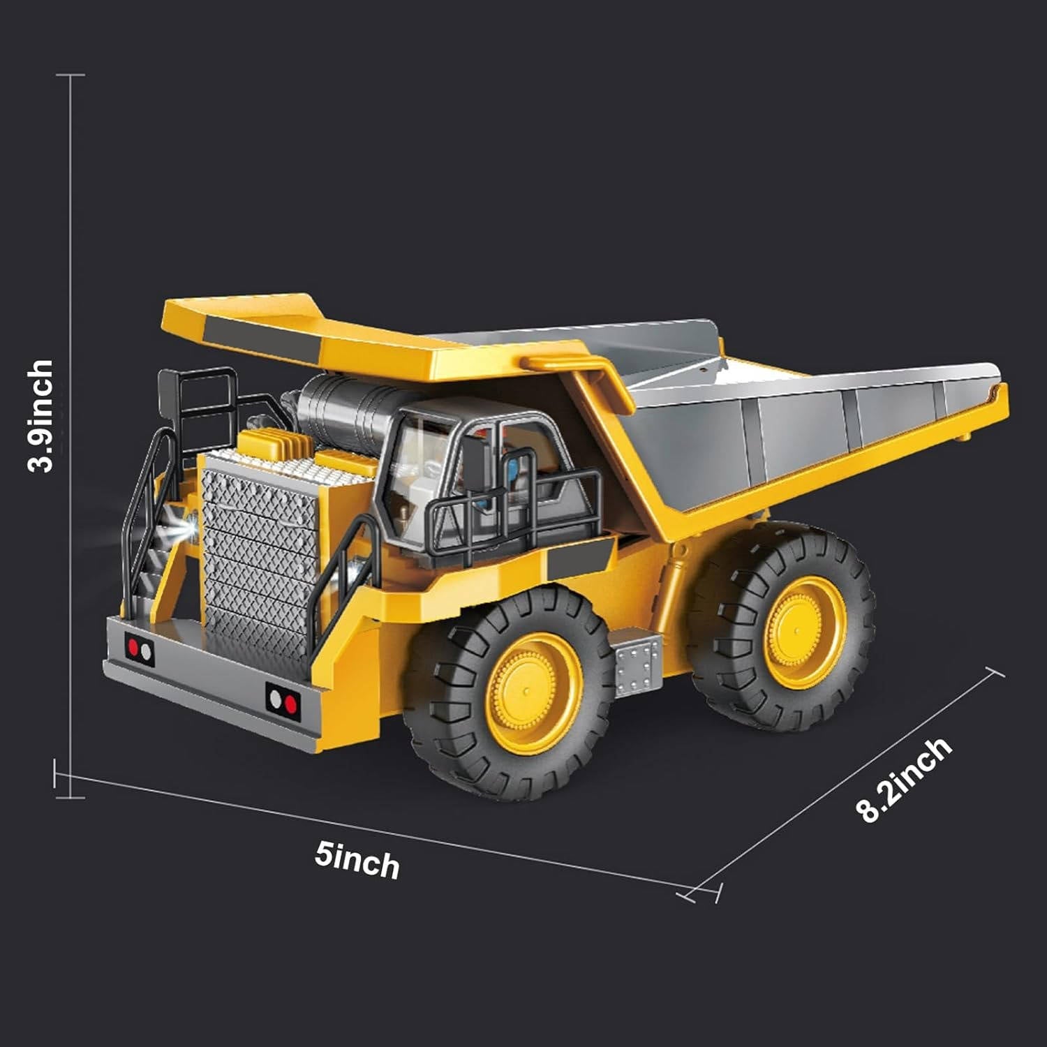 4WD Remote Control Excavator & Bulldozer