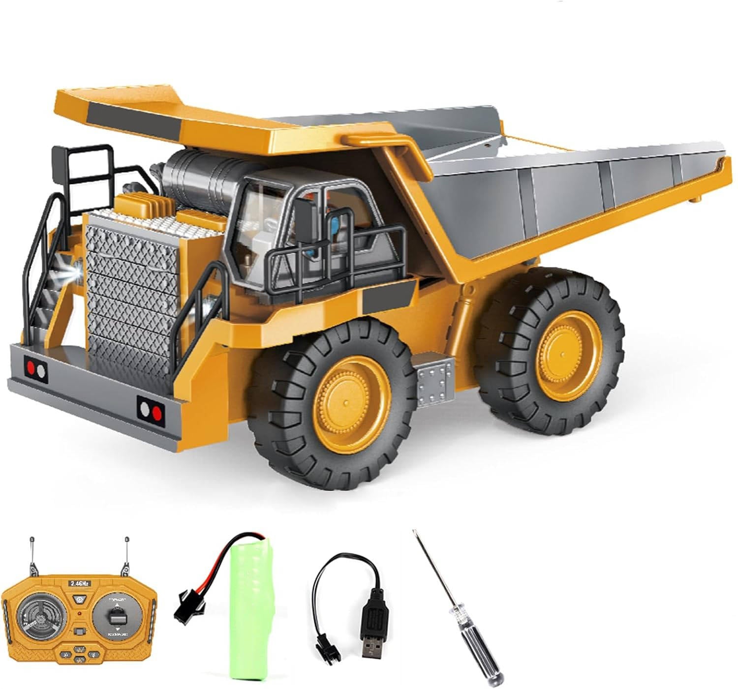 4WD Remote Control Excavator & Bulldozer