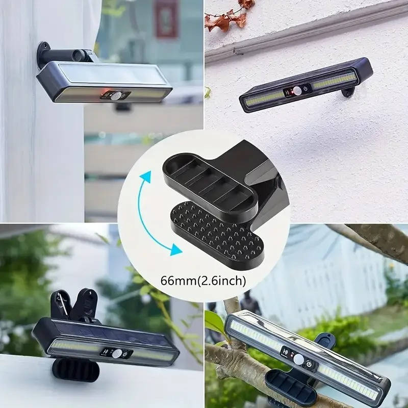 2-Pack Solar Fence & Step Lights
