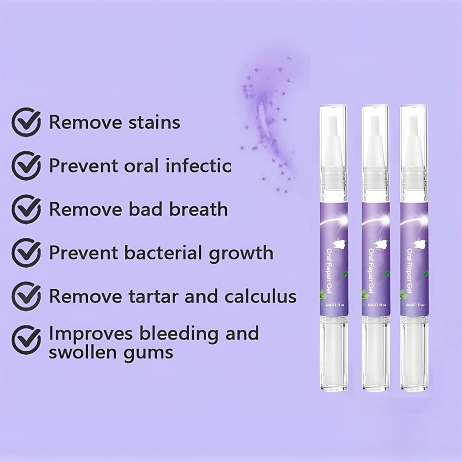 3-Set Dog Oral Care Gel
