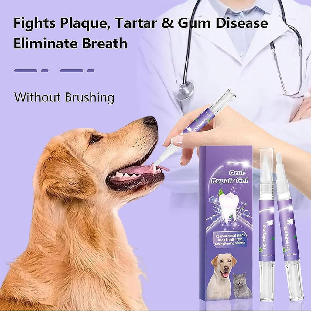 3-Set Dog Oral Care Gel