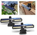 2-Pack Solar Fence & Step Lights