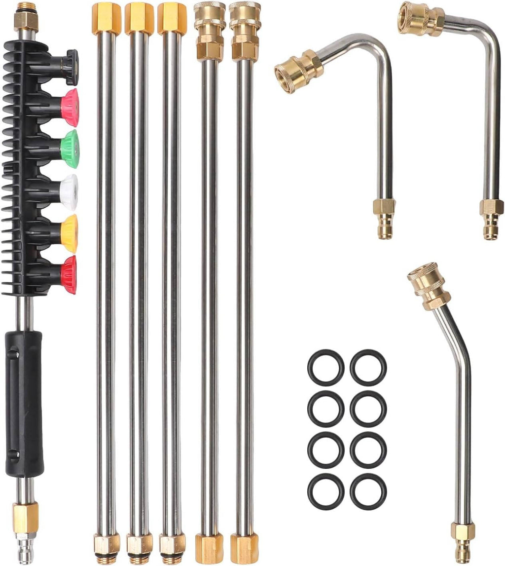 4000 PSI Telescoping Pressure Washer Extension Wand