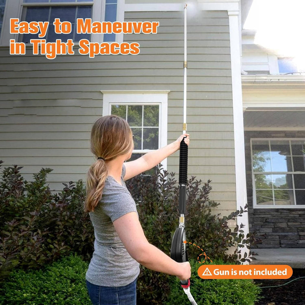 4000 PSI Telescoping Pressure Washer Extension Wand