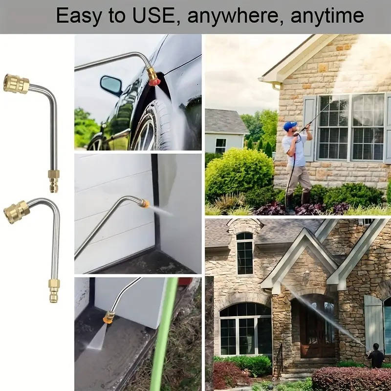 4000 PSI Telescoping Pressure Washer Extension Wand