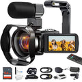 4K Vlogging Camera Camcorder with WiFi (48MP)